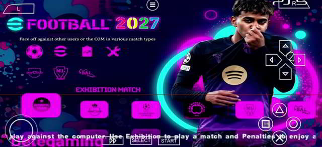 تحميل ملف بيس pes 2027 ppsspp باخر الانتقالات للاندرويد من ميديا فاير